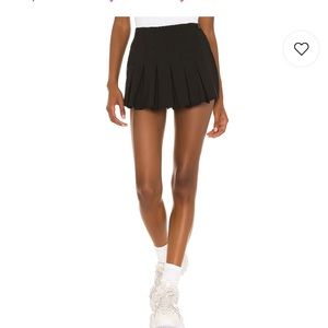 Revolve black skort